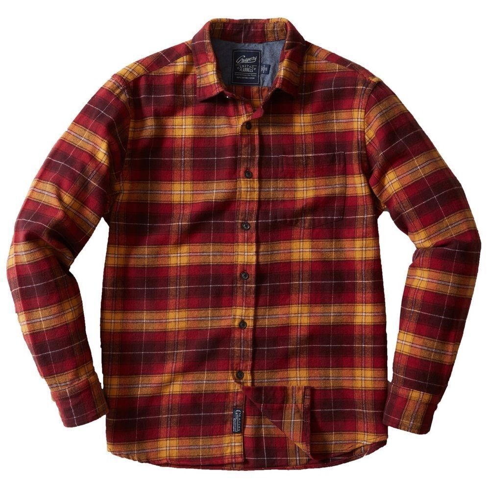 GRAYERS DURANGO HERITAGE FLANNEL - RUSSET RED PLAID shirt size XXL NWT